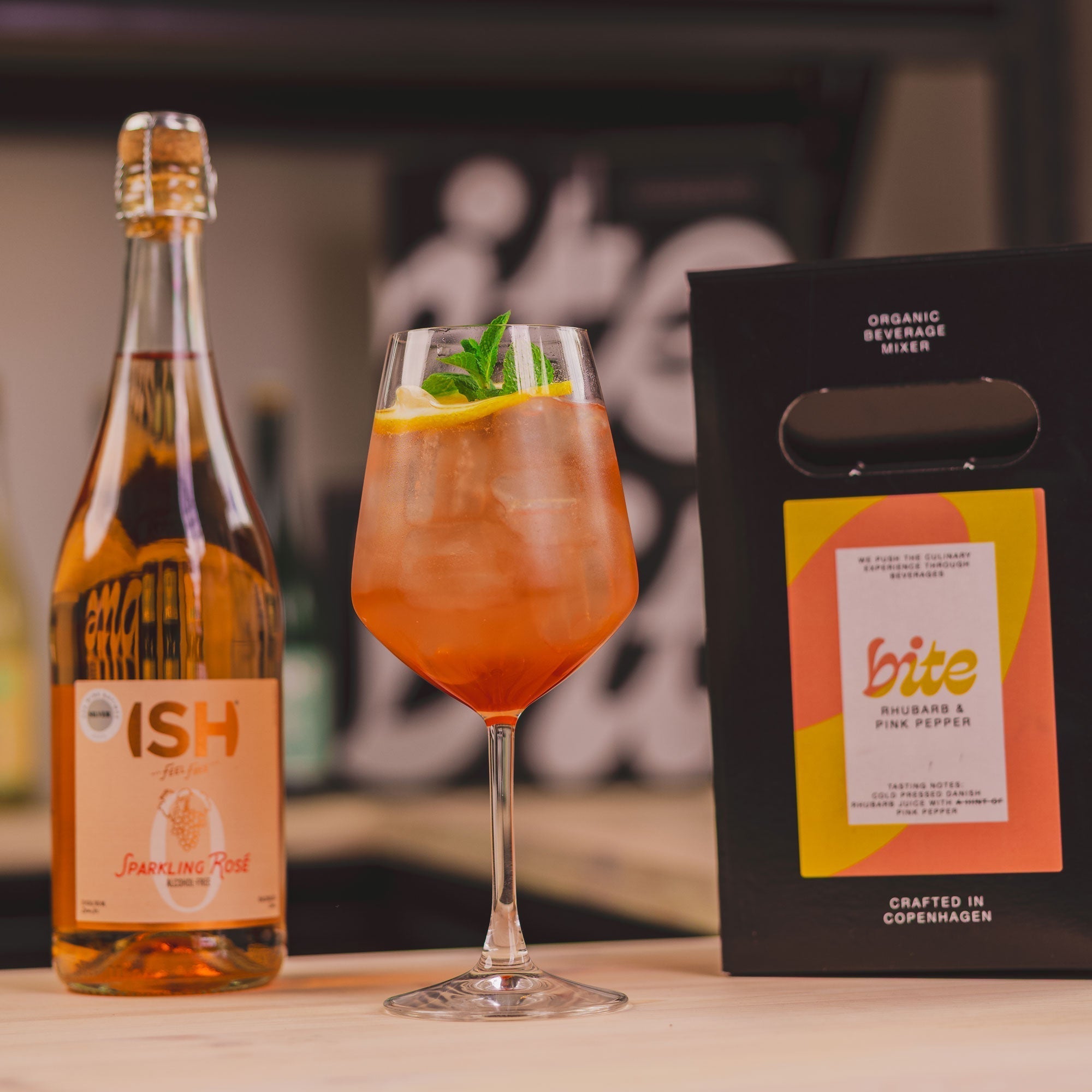 Rhubarb SpritzISH