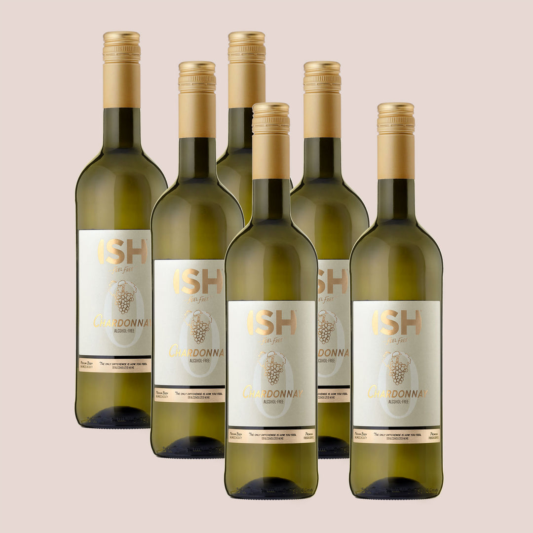 Alkoholfri Fransk Chardonnay, 6 x 750 ml