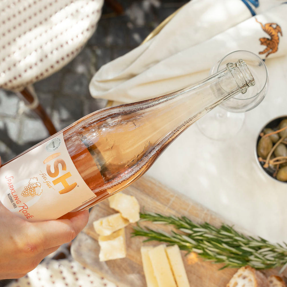 alcohol-free sparkling wine ISH Sparkling Rosé