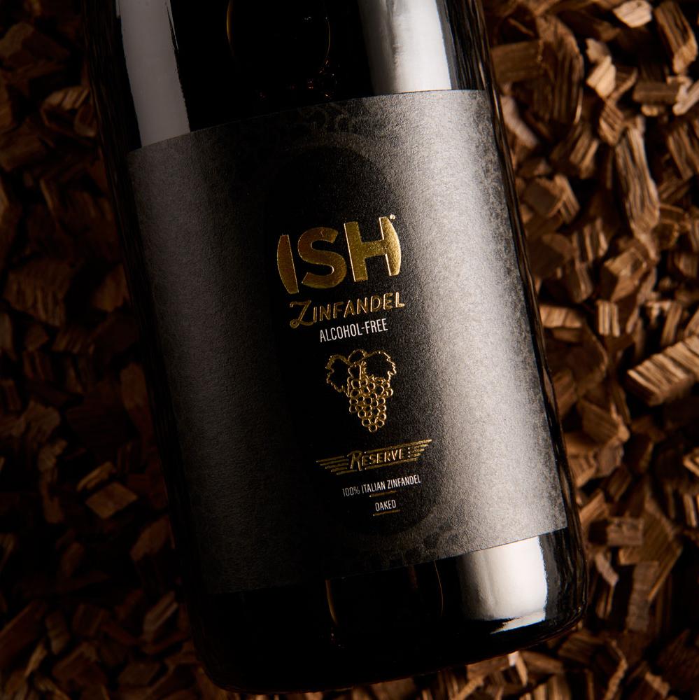 ISH Zinfandel Reserve, Alcohol-free Red WIne