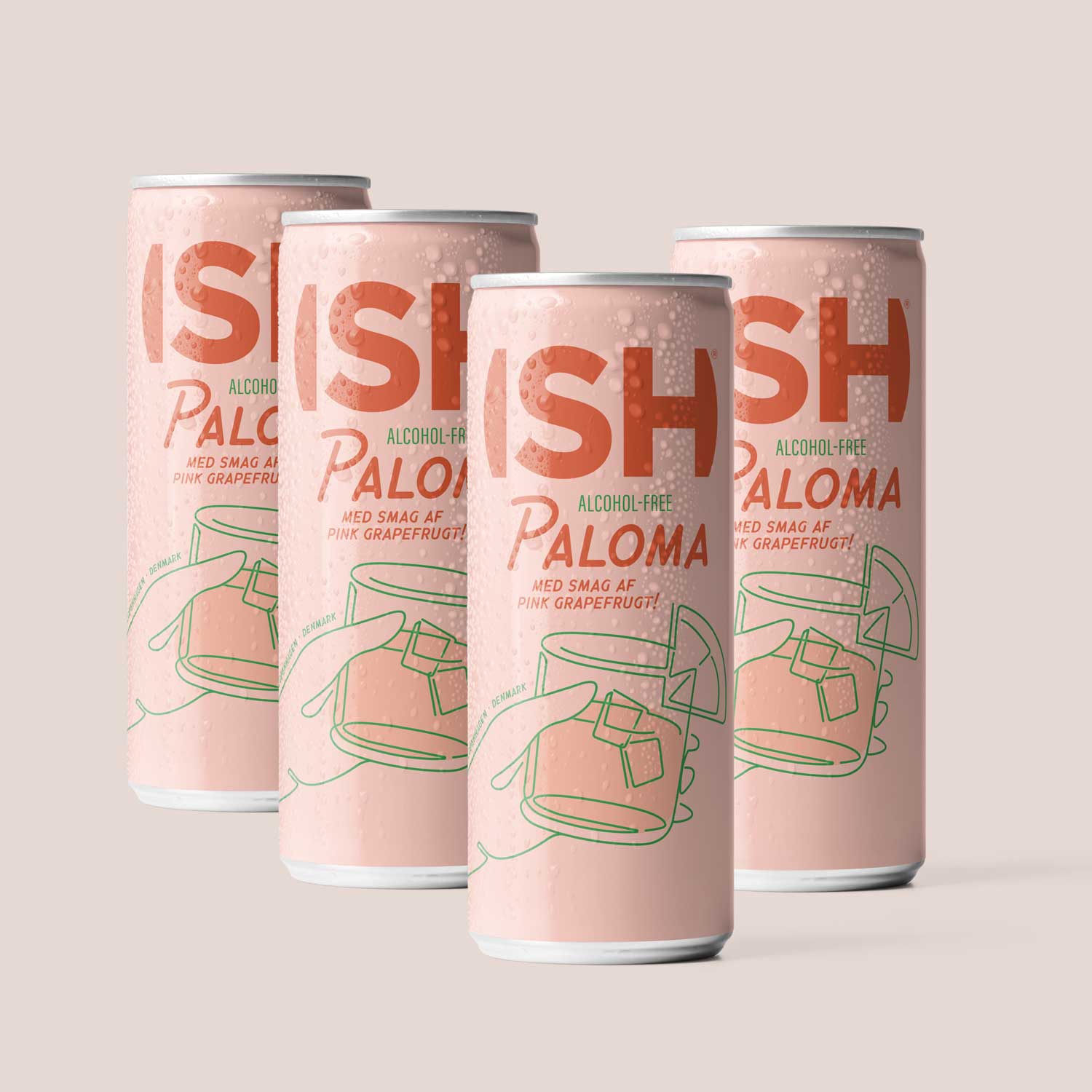 Paloma, non-alcoholic, 4 x 250 ml