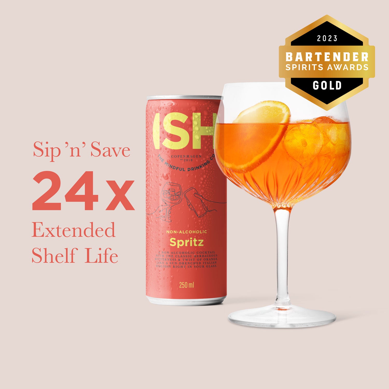 Spritz, non-alcoholic, 24 x 250 ml (extended)